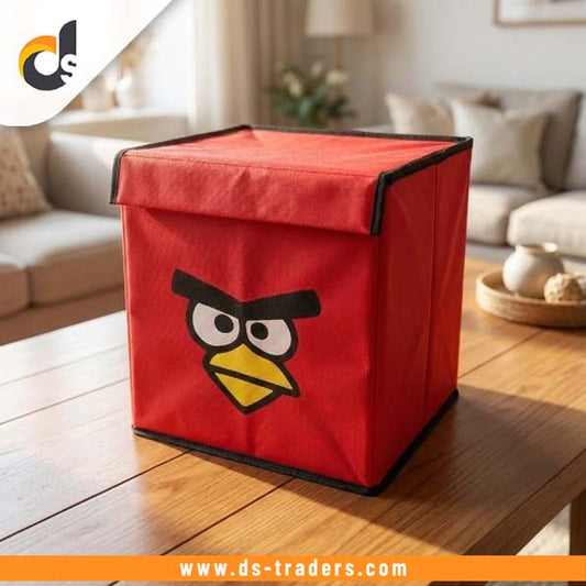 Foldable Non Woven Cartoon Printed Storage Organizer
