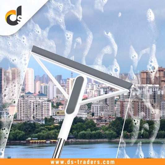 Multifunctional Silicone Cleaner Wiper with Long Handle
