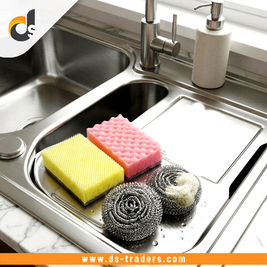 4PCs Sponge Kitchen Cleaning Set