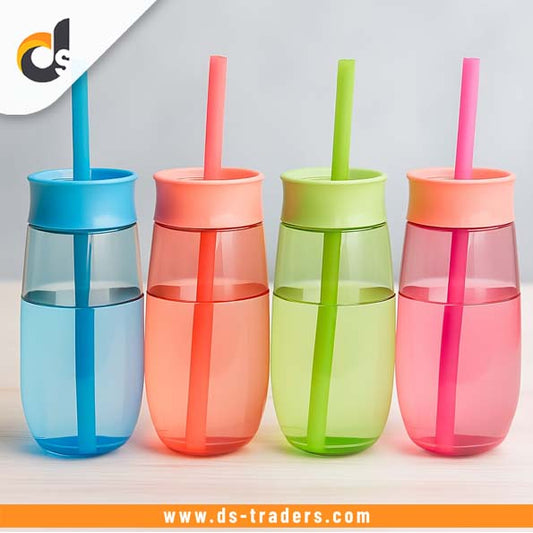 1PC Plastic Kids Sipper with Straw