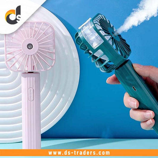 USB Rechargeable Handheld Spray Fan