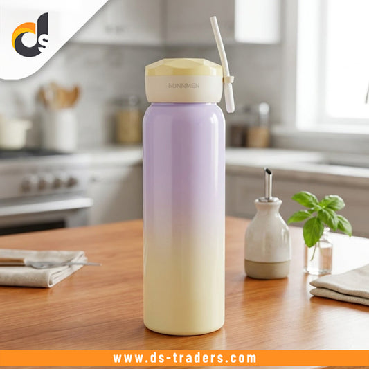 Stainless Steel Gradient Color Heat Insulated Water Bottle