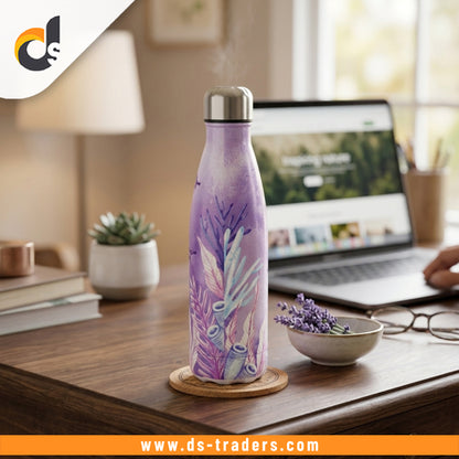 Stainless Steel Printed Water Bottle 500ml