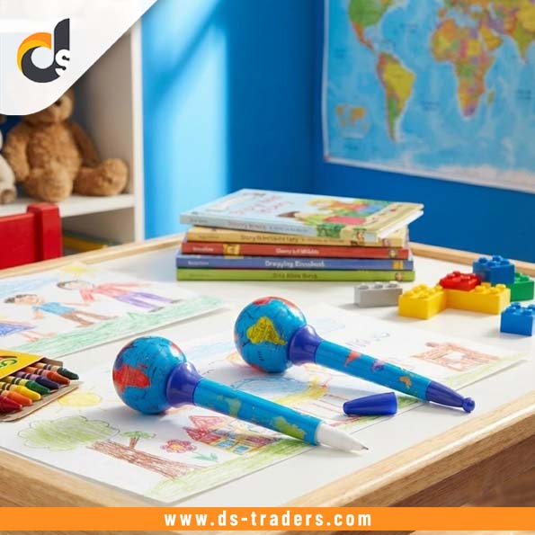 Spinning Globe Ballpoint Pen