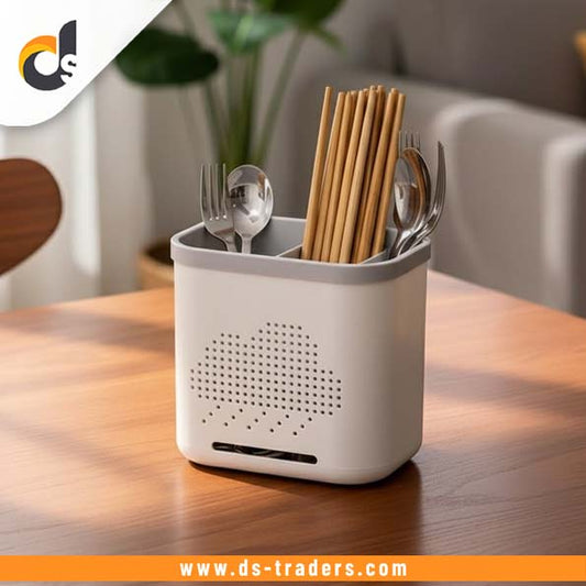 2 Grid Kitchen Drain Cutlery Organizer