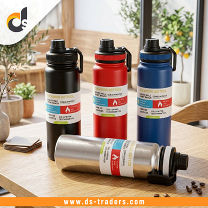 Portable Stainless Steel Sports Water Bottle 1000ML