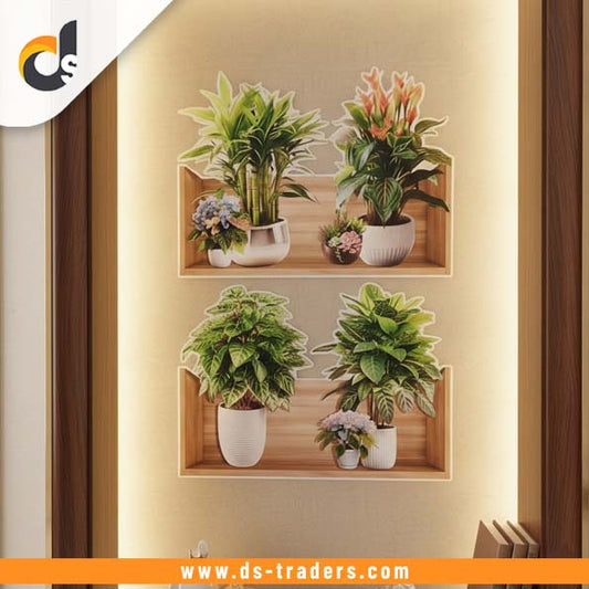 Simulation Plant Wall Sticker