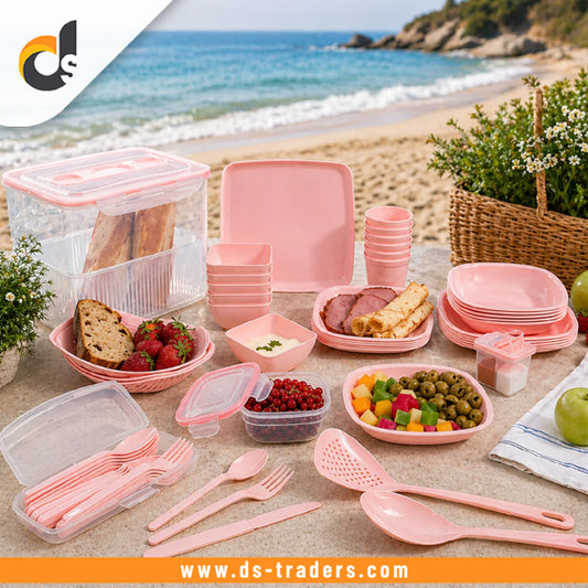 60PCs Travel Picnic Set