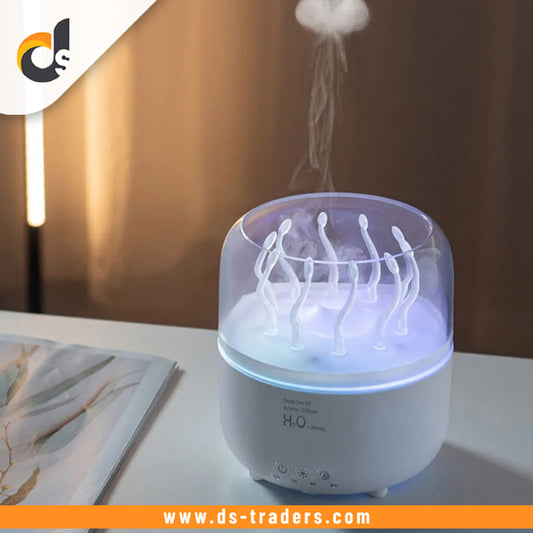 Rotating Jellyfish Aroma Diffuser Humidifier