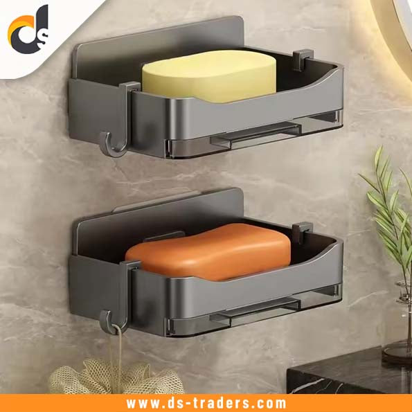 Wall Mounted Double Drainage Soap Dish