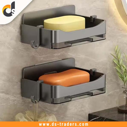 Wall Mounted Double Drainage Soap Dish