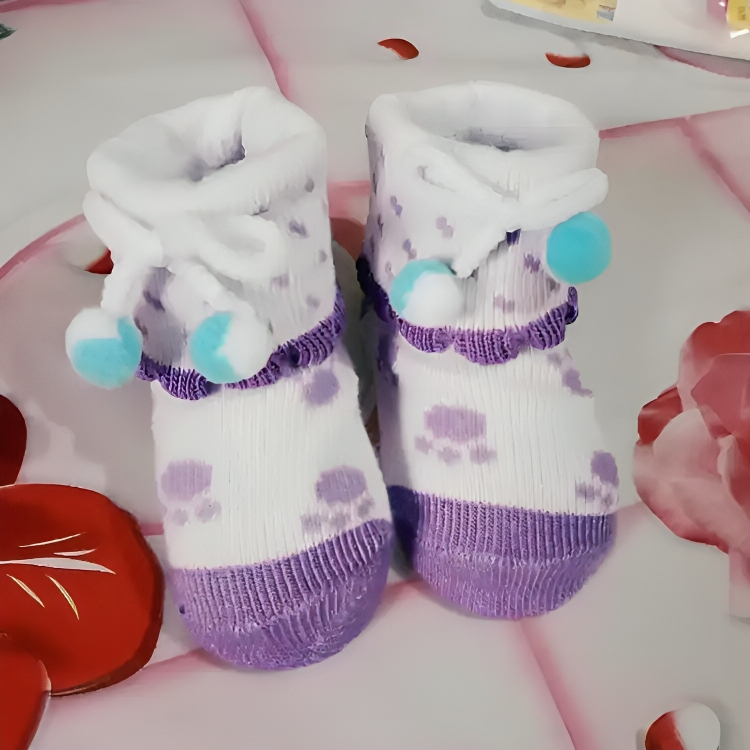 Cute Baby Socks Soft And Warm For Newborn