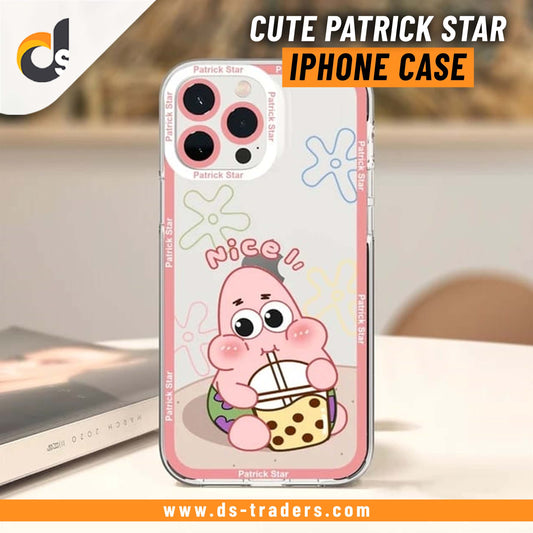 Cute Patrick Star Design - iPhone Back Case Only