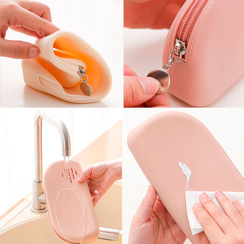 Silicone Travel Makeup Pouch