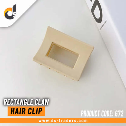 Rectangle Claw Hair Clip