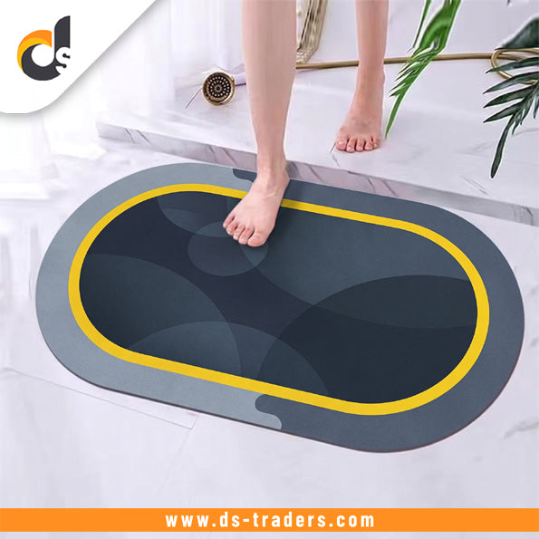 Golden Edge Non Slip Bath Mat