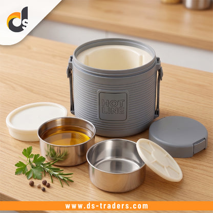 2-Layer Stainless Steel Tiffin Box