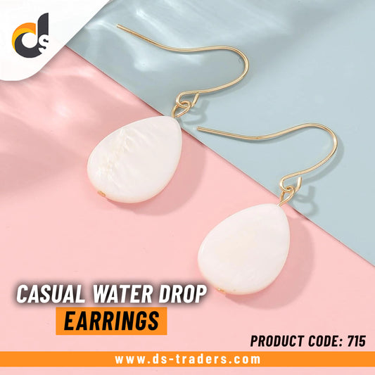 Casual Water Drop Earrings