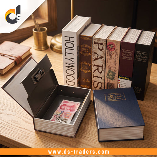 Luxury Book Secret Safe With Combination Lock