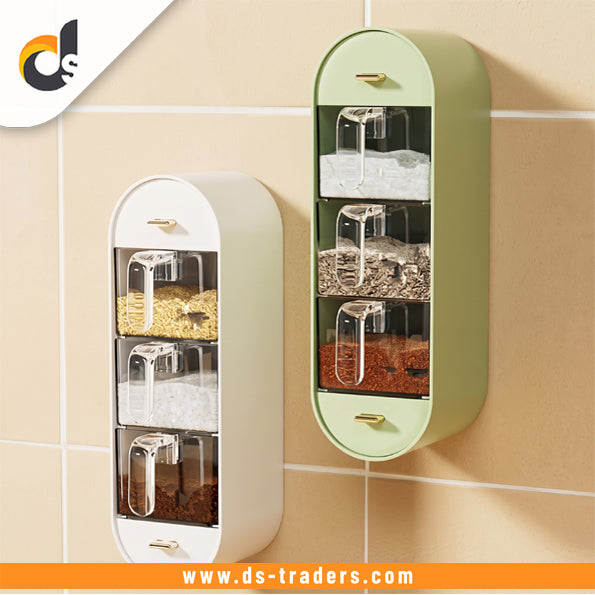 Multi-Layer Seasoning Storage Rack