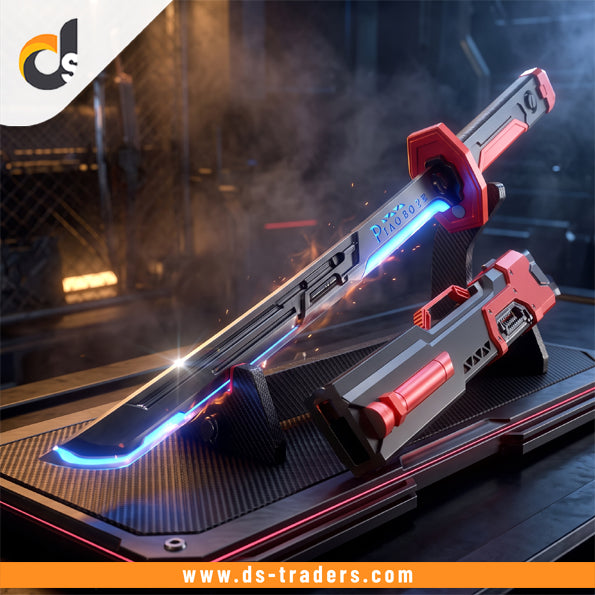 Colorful LED Sword With Smoke Effects