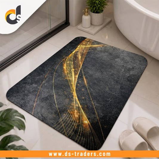 Golden Wave Non Slip Bath Mat