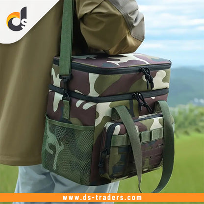 2 Layer Tactical Outdoor Picnic Lunch Bag
