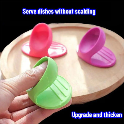 1PC Finger Silicon Pot Holder