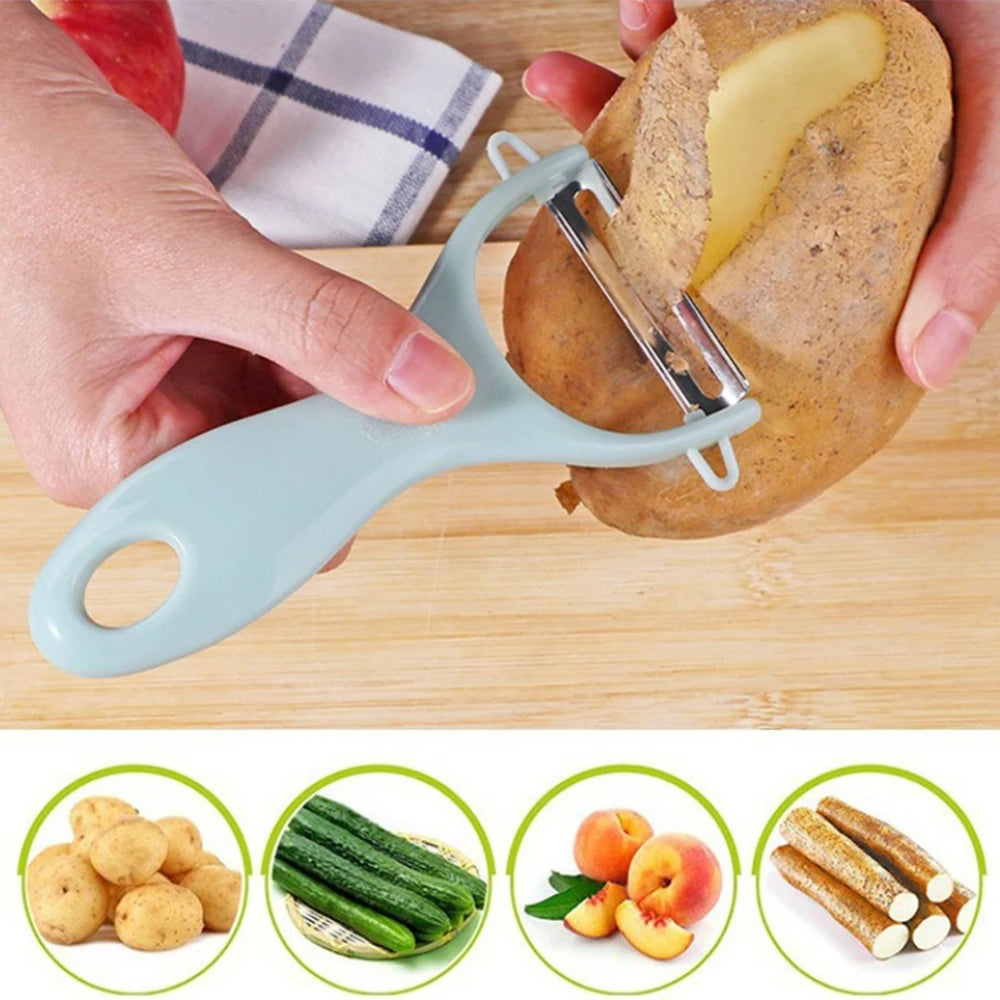 1PC Stainless Steel Fruit Vegetable Peeler