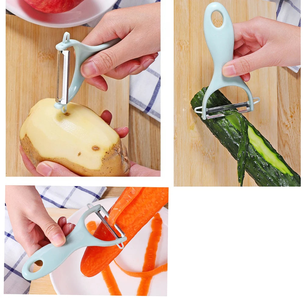 1PC Stainless Steel Fruit Vegetable Peeler