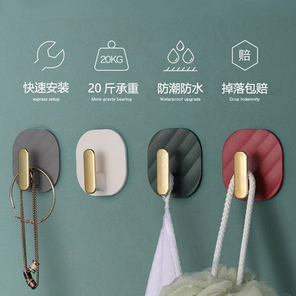 3Pcs Multifunctional Self adhesive Hook