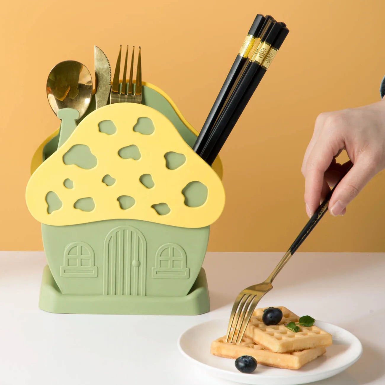 House Shape Cutlery holder