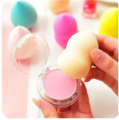 2Pc Water Drop Shape Makeup Puff