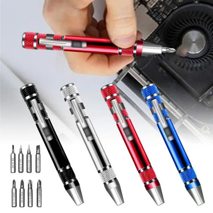 8 In 1 Pocket Screwdriver Pen