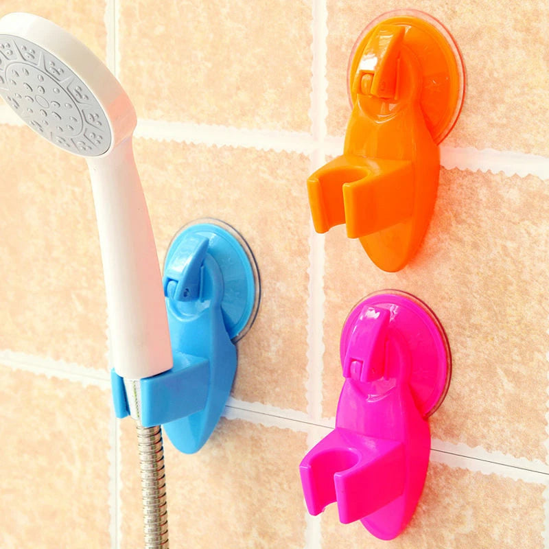 1Pc Wall Mount Suction Shower Holder