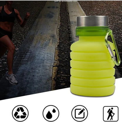 Silicone Retractable Water Bottle