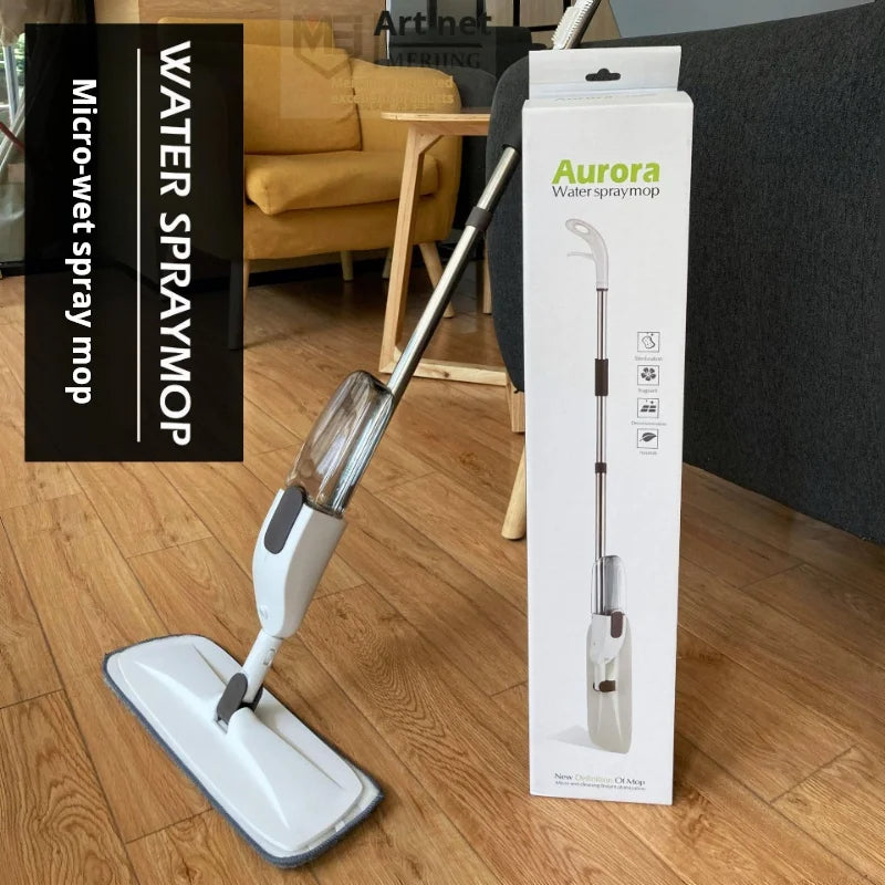 360 Rotating Magic Spray Cleaning Mop