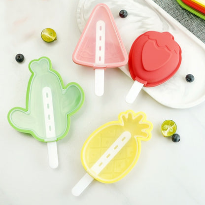 1PC Fruit Shape Silicon Ice Pop Mold