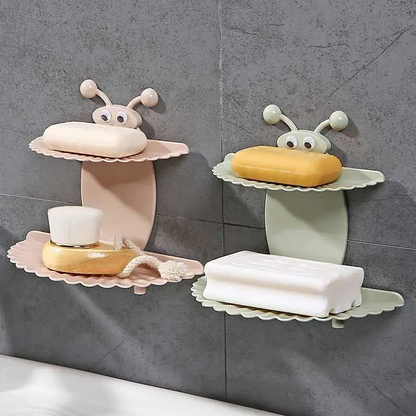 Self Adhesive Double-layer Soap Holder