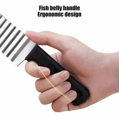 Stainless Steel Wavy Potato Cutter