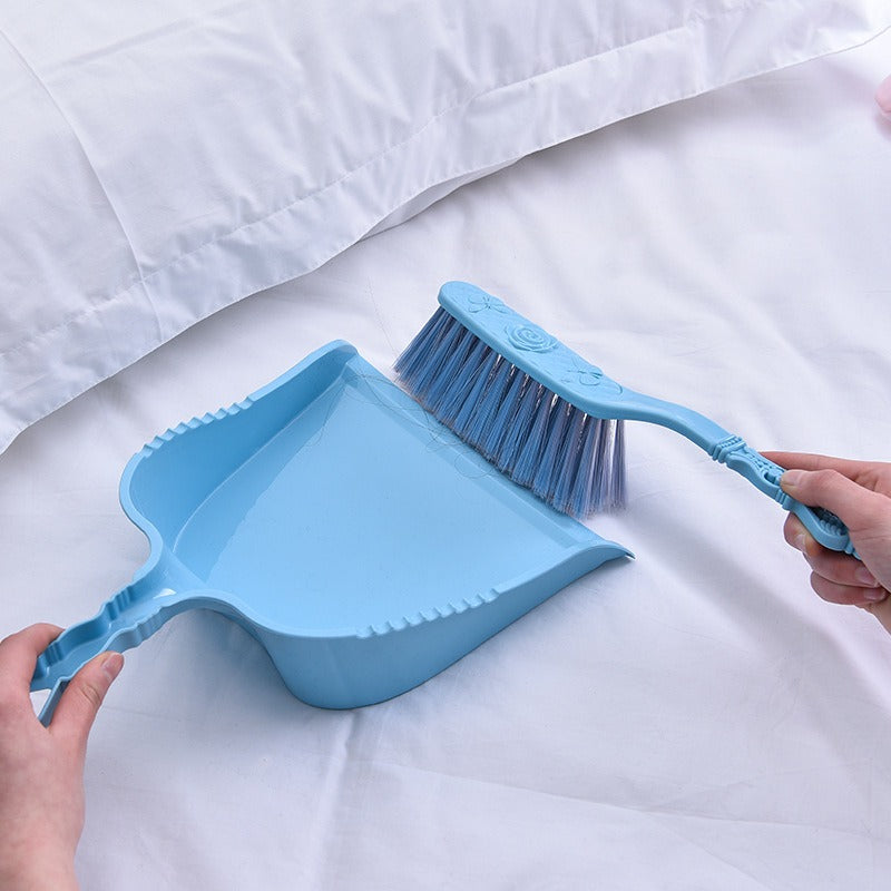 Plastic Cleaning Brush Broom and Dustpan Set