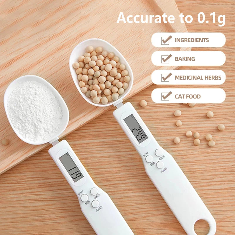 Digital Kitchen Spoon Scale with LCD Display