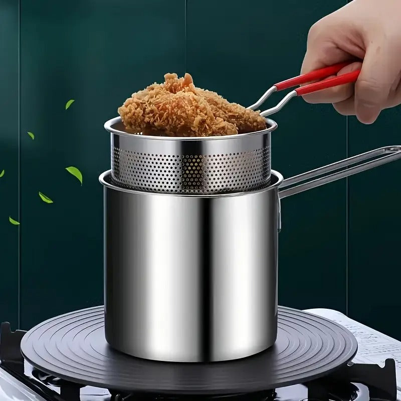 Stainless Steel Mini Frying Bucket