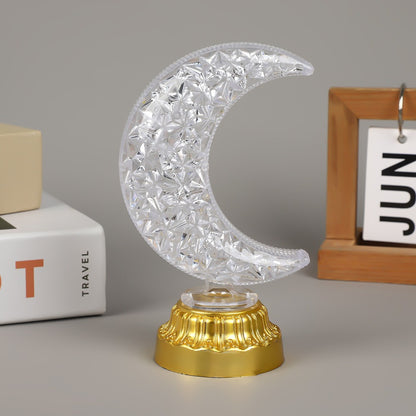 LED Moon Shaped Mini Night Lamp
