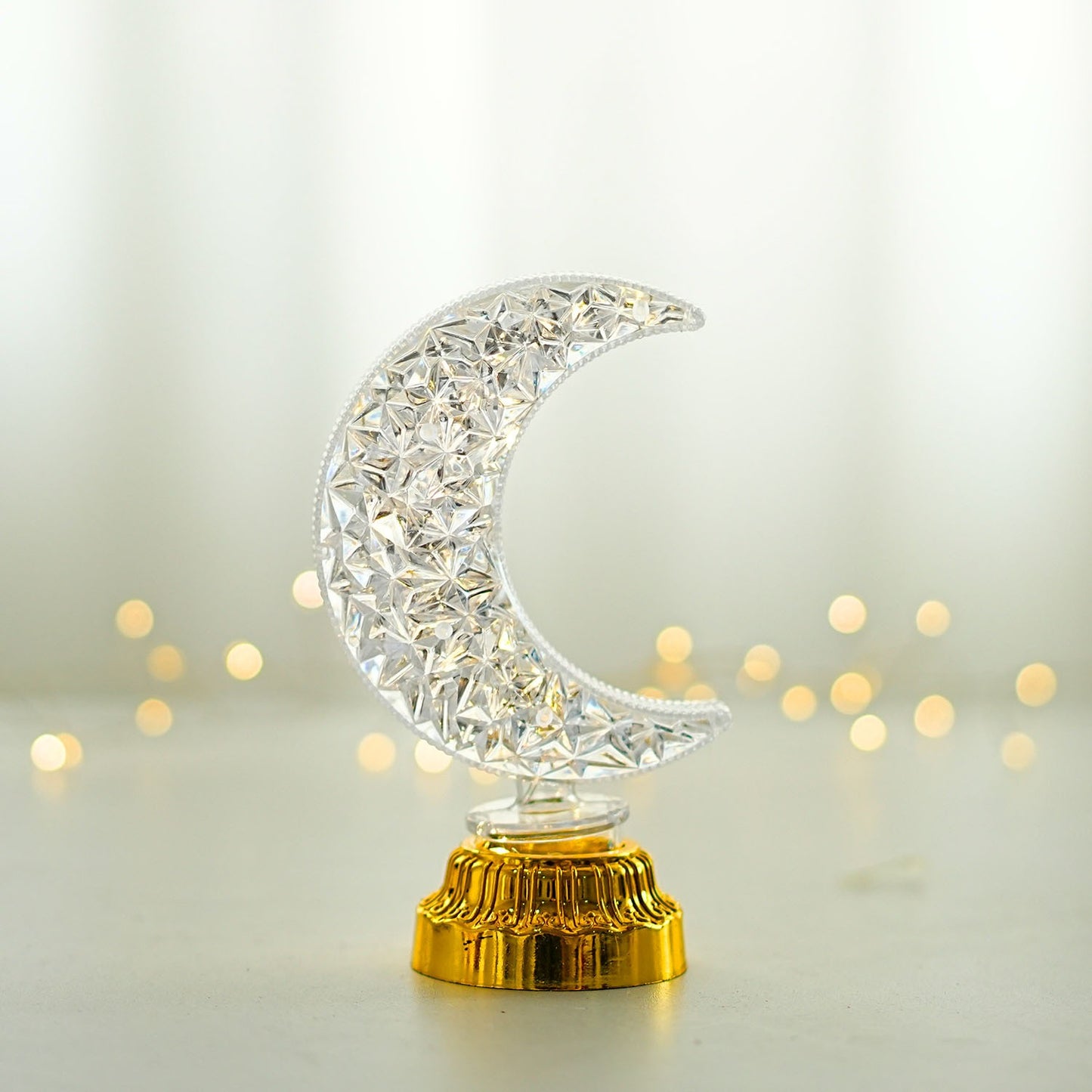 LED Moon Shaped Mini Night Lamp