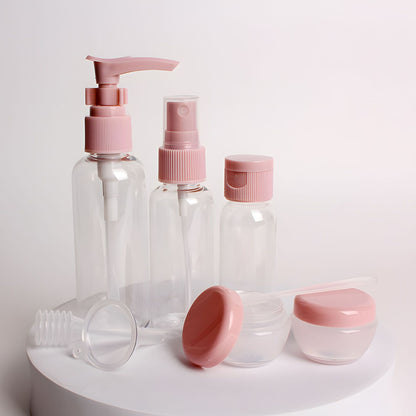 Travel Toiletry Bottle 5 Pcs Set Leakproof Refillable Kit