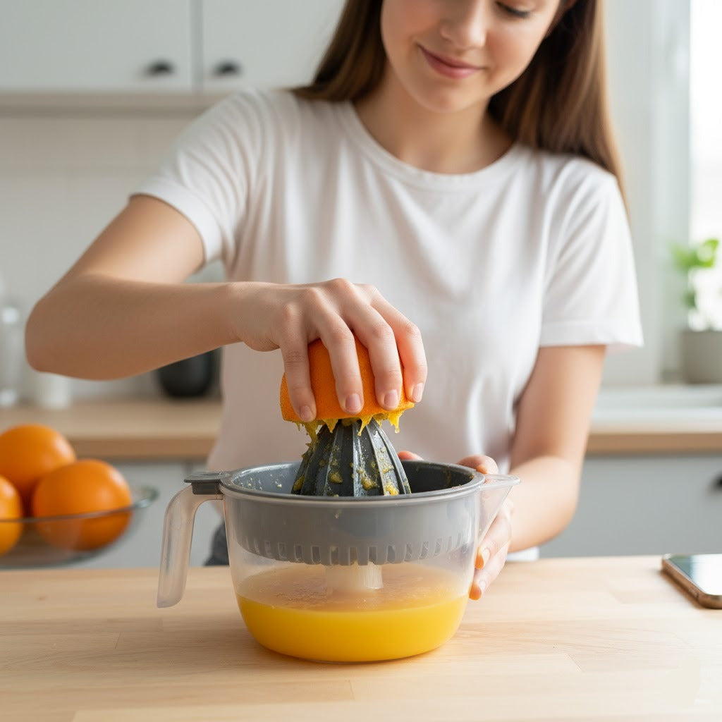 Manual Plastic Citrus Juicer