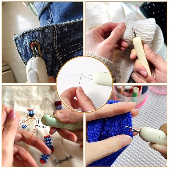 2 in-1 Needle Threader Seam Ripper