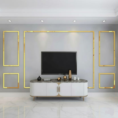 Self-Adhesive Golden Wall Sticker Roll (0.8x96 Inches)