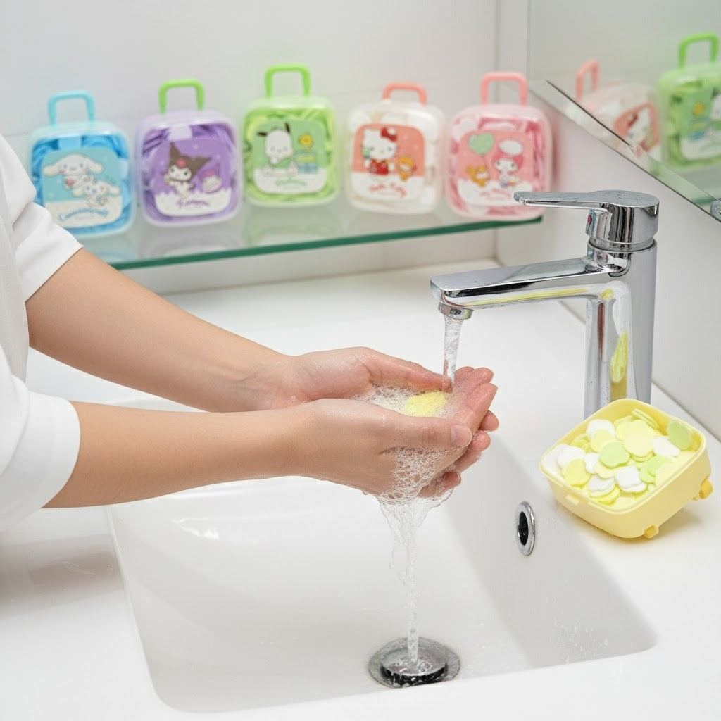 Suitcase Travel Paper Soap